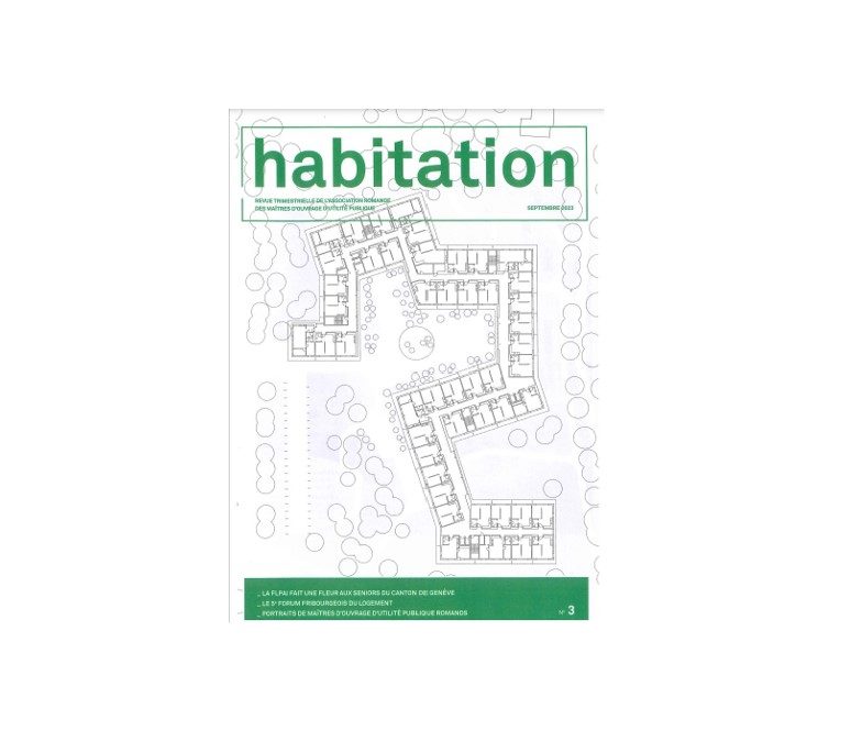 Revue Habitation – septembre 2023 – Le Clos-du-Bourg à Aigle